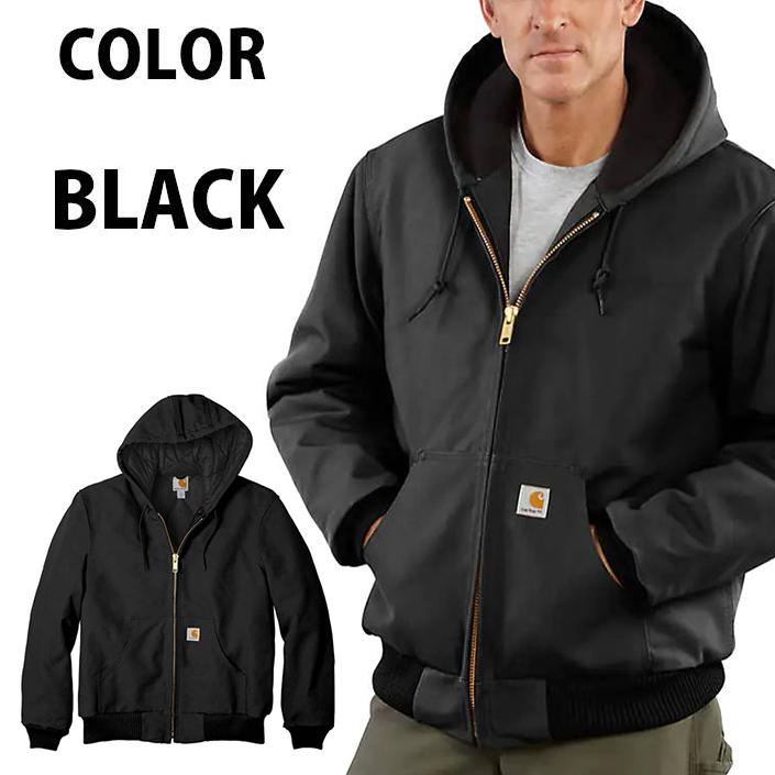 ジャケット カーハート carhartt J140 メンズ FIRM DUCK INSULATED FLANNEL LINED ACTIVE ...