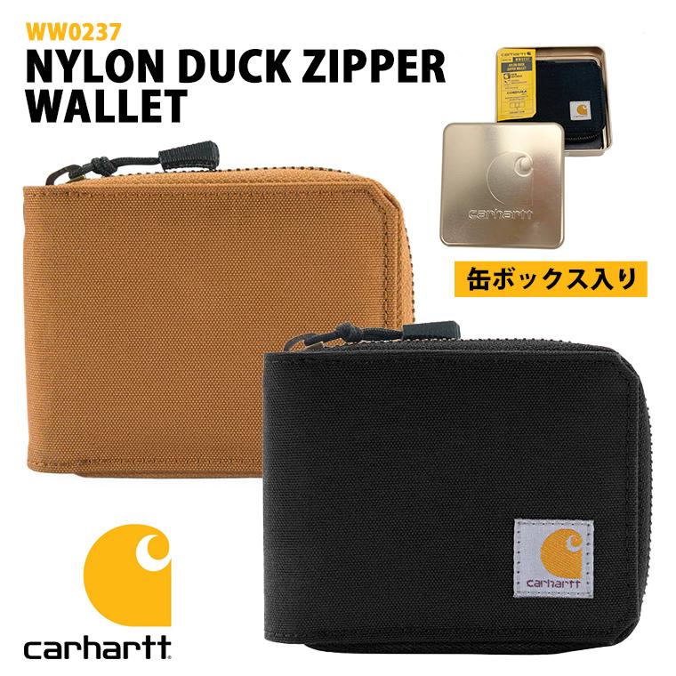 Carhartt 財布 カーハート carhartt NYLON DUCK ZIPPER WALLET Carhartt 財布 カーハート carhartt NYLON DUCK ZIPPER WALLET