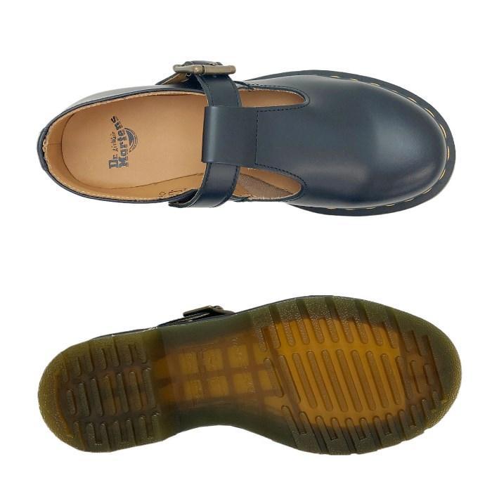 【Dr.Martens 】新古品23cm レディース ストラップレザーシューズ Dr.Martens 】新古品23cm レディース ストラップレザーシューズ