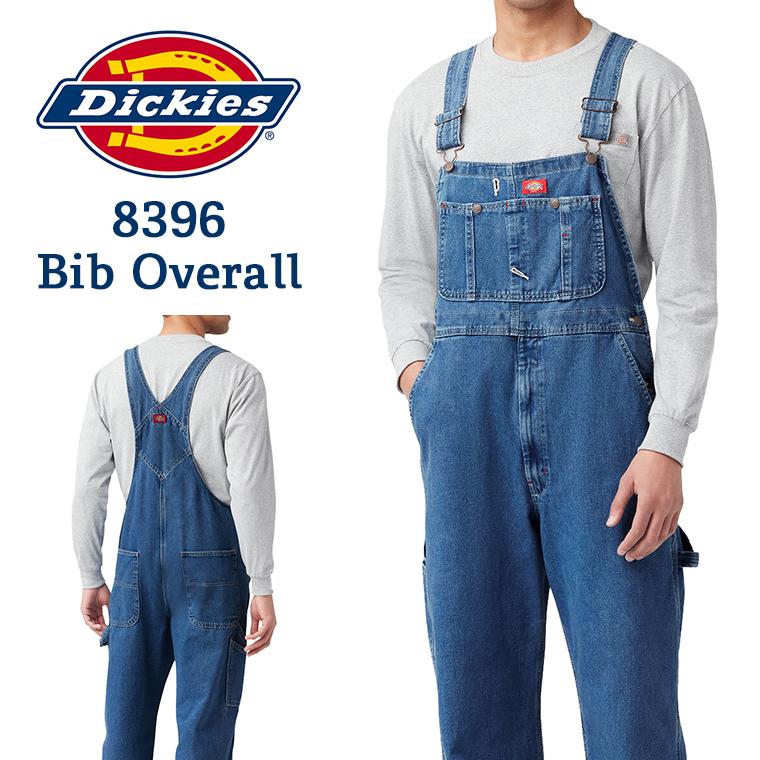 ディッキーズ Dickies オーバーオール デニム メンズ 96 Washed Denim Bib Overalls 定番 ストーン ウォッシュ インディゴ Indigo 送料無料 Im Dickies 96 Everrich 通販 Yahoo ショッピング