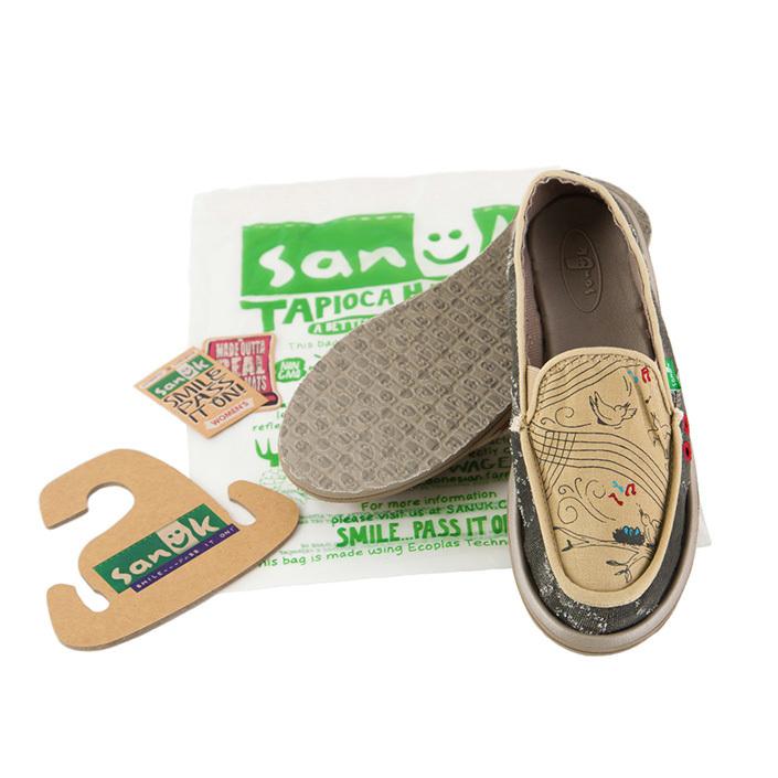 sanuk（サヌーク） 50%OFF スリッポン レディース SCRIBBLE SIDEWALK