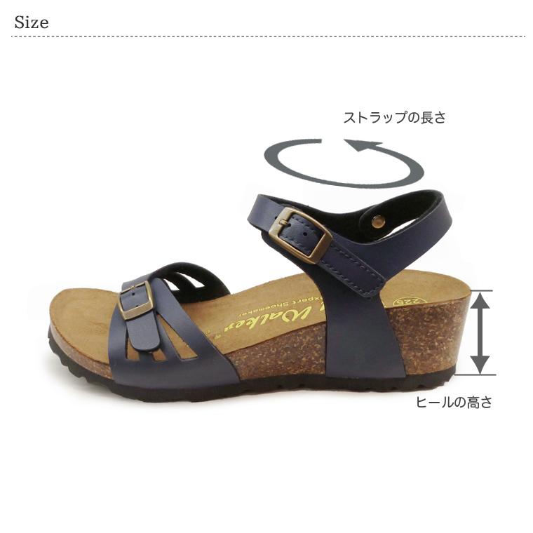 公式 】 レディース アンクル ストラップ ウェッジ サンダル おしゃれ