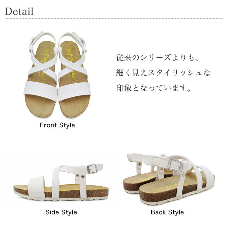 公式 】 レディース アンクル ストラップ サンダル おしゃれ かわいい
