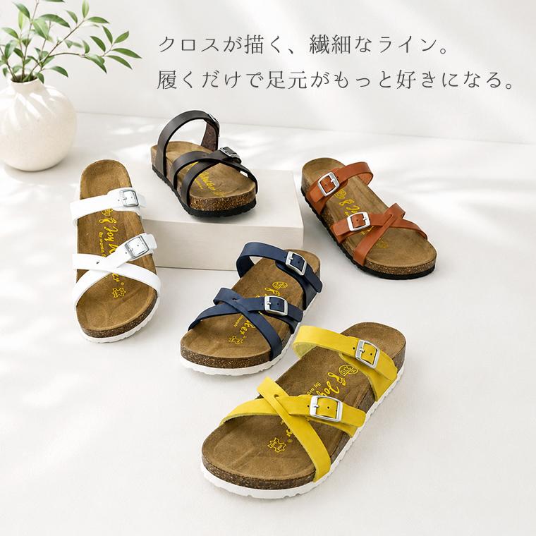 Walk Q+ JOY FOOT Sサイズ 3個セット 公式】 コンフォート サンダル レディース ジョイウォーカー Joy