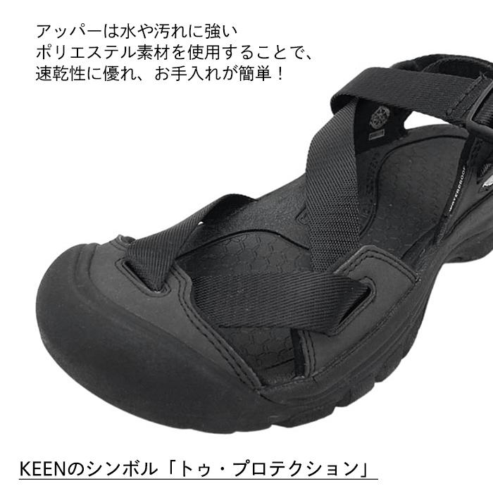 キーン KEEN サンダル レディース 1022500 WOMEN'S ZERRAPORT 2 SANDAL ウィメンズ ゼラポート 2 BLACK ブラック 黒｜infini-elts｜10