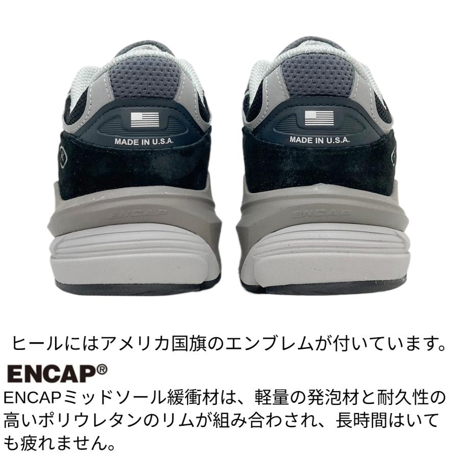 New Balance（ニューバランス） New Balance 990 M990BK6 Made in USA