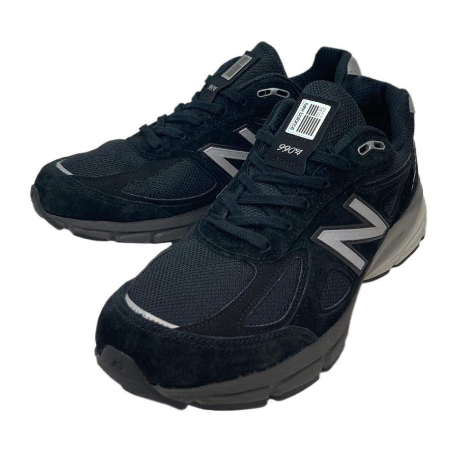 New Balance 990 ニューバランス U990BL4 Made in USA 990V4 BLACK Width：D メンズ スニーカー ブラック Dワイズ メイド イン アメリカの画像