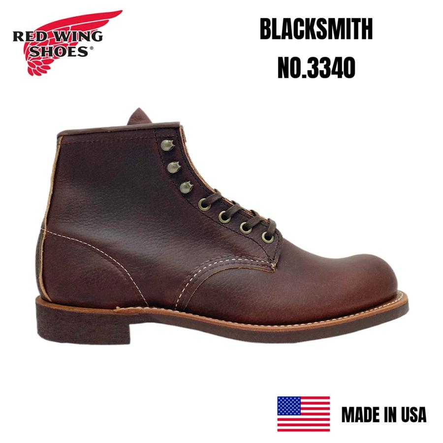 RED WING SHOES（レッドウィング） REDWING 3340 BLACK SMITH ブラック