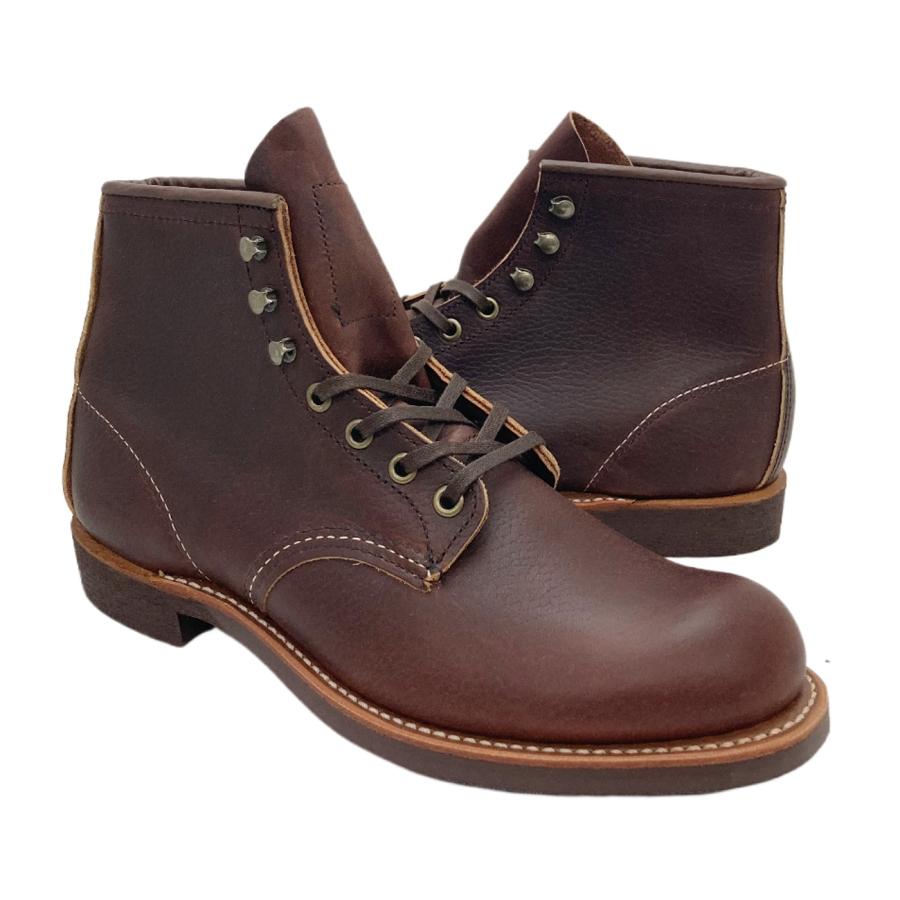 RED WING レッドウィング ブラックスミス メンズ ブーツ 3340 BLACK SMITH ブライアー オイルスリック BROWN ブラウン Dワイズ USA アメリカ製 並行輸入品の画像