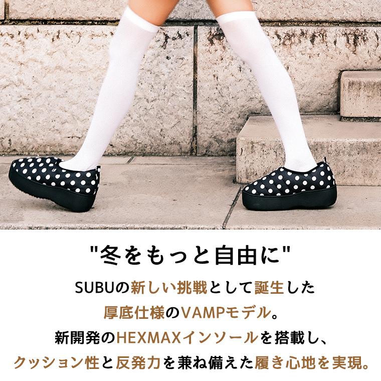 SUBU（スブ） サンダル スリッポン VAMP PLATFORM ヴァンプ