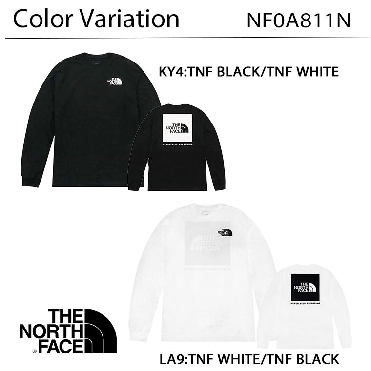 THE NORTH FACE ザ ノースフェイス 長袖 Tシャツ M L/S BOX NSE