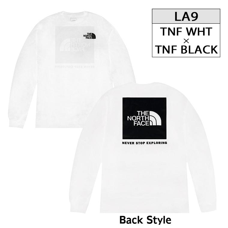 THE NORTH FACE ザ ノースフェイス 長袖 Tシャツ M L/S BOX NSE