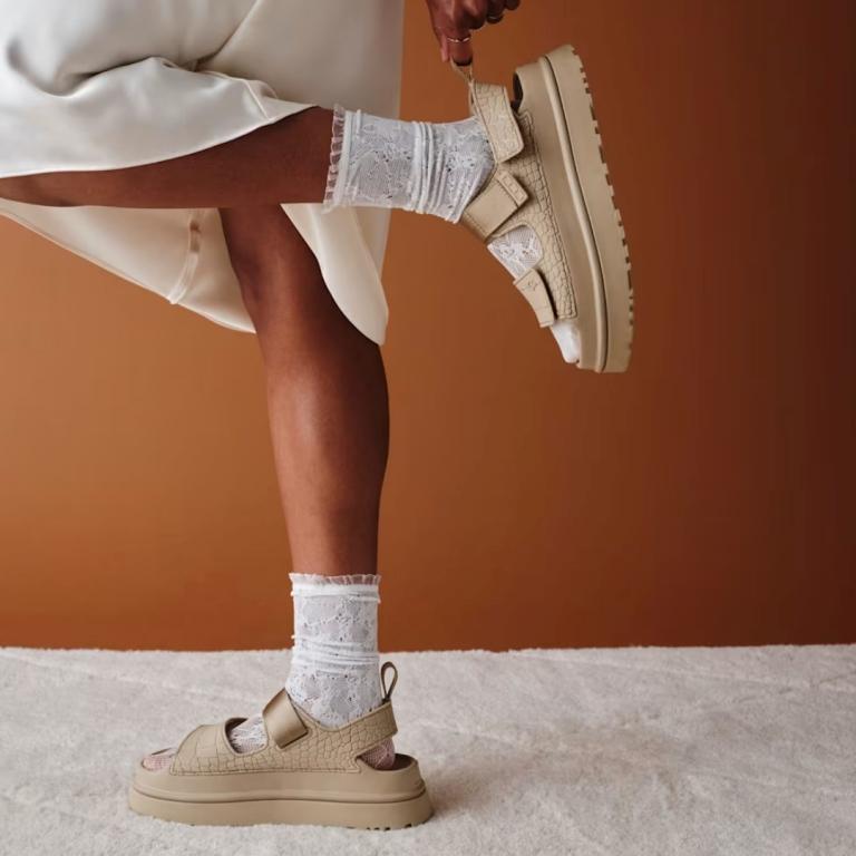 UGG（アグ） サンダル レディース 1175311 W GOLDEN GLOW EMBOSSED