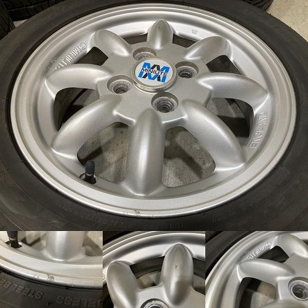 ダイハツ ミラジーノ 純正 MINILITE 14インチ 4.5J +45 PCD100 4H
