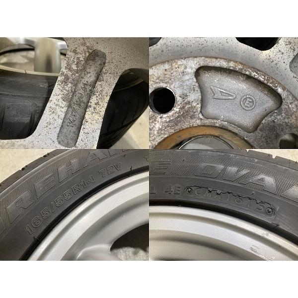 ダイハツ ミラジーノ 純正 MINILITE 14インチ 4.5J +45 PCD100 4H