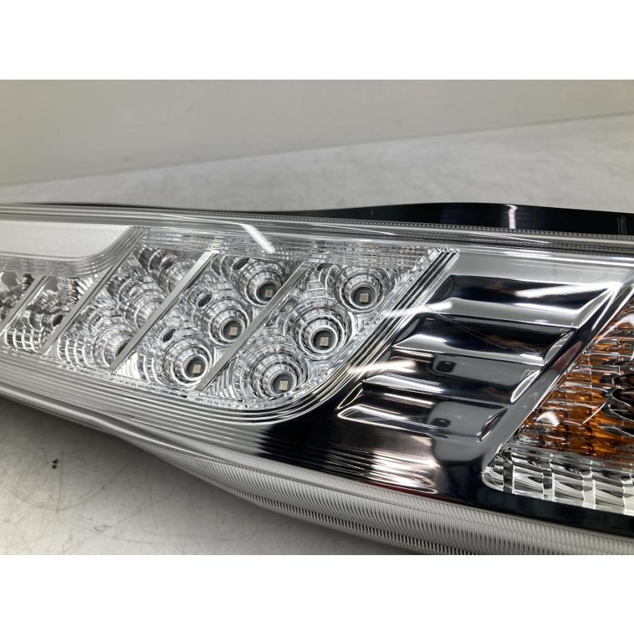 割れ無 点灯OK 後期 LA100S ムーヴ カスタム 純正 LED 左 テールランプ