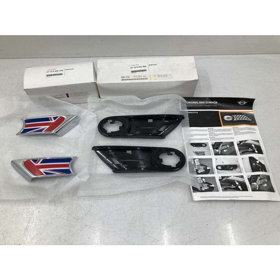 未使用 MINI R55 R56 ミニ クーパー 純正 サイドスカットル 左右