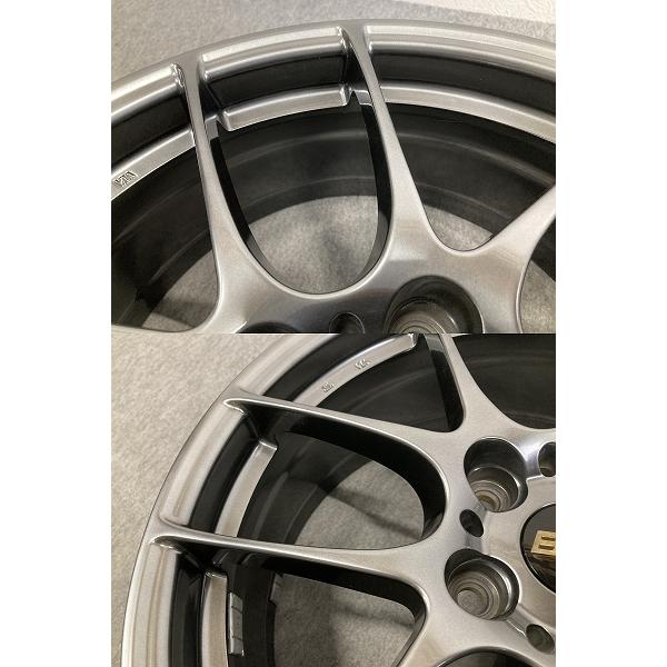 訳アリ 軽量 鍛造 BBS RF510 18インチ 7.5J +45 114.3 5H 2本セット BD 