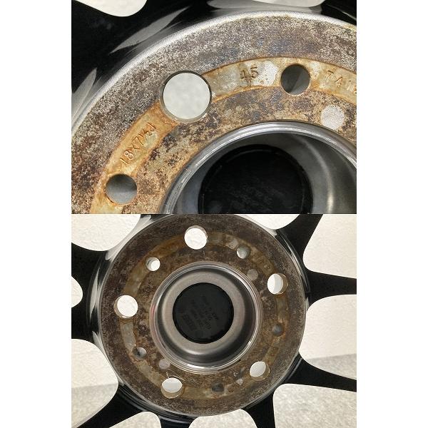 BBS 18インチ RF510タイヤホイール4本セット 訳アリ 軽量 鍛造 BBS RF510 18インチ 7.5J +45 114.3 5H 2本セット BD