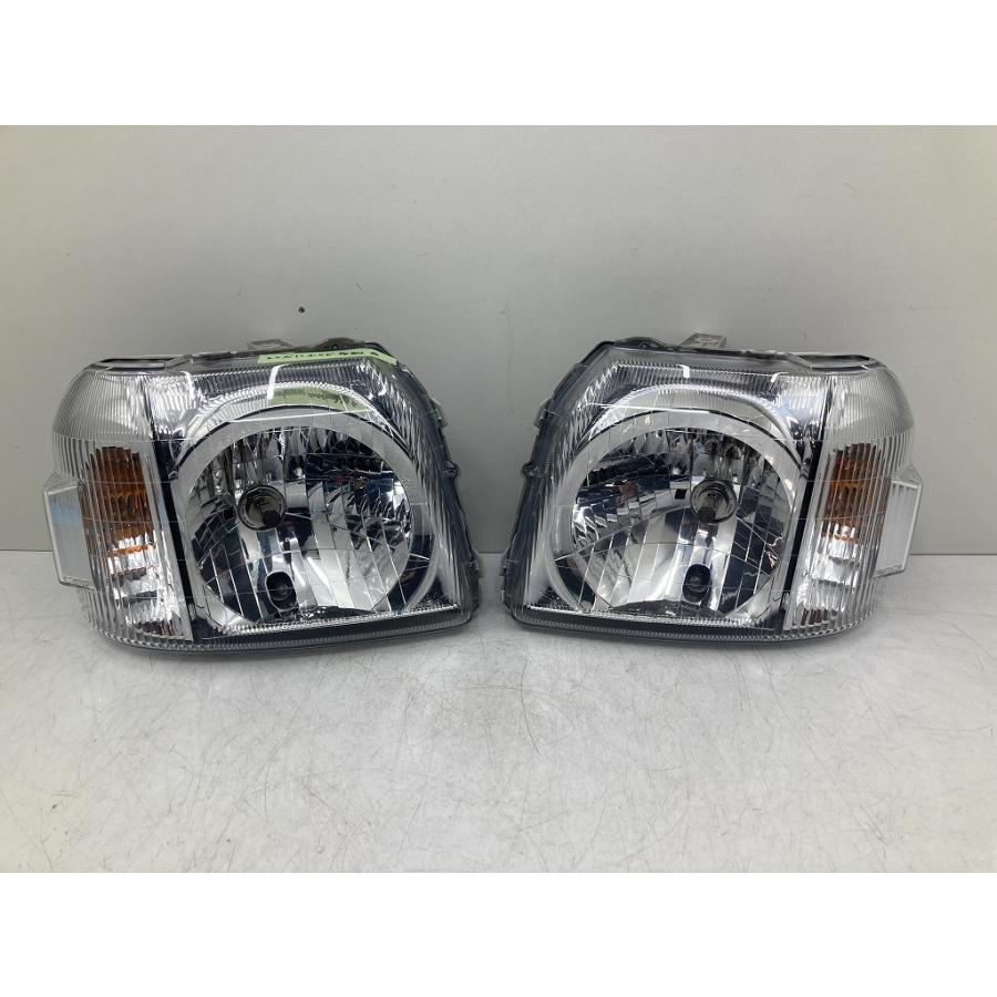 ホンダバモス 左右ヘッドライト 良品 割れ無 HM1 バモス 純正 ハロゲン ヘッドライト 左右セット KOITO