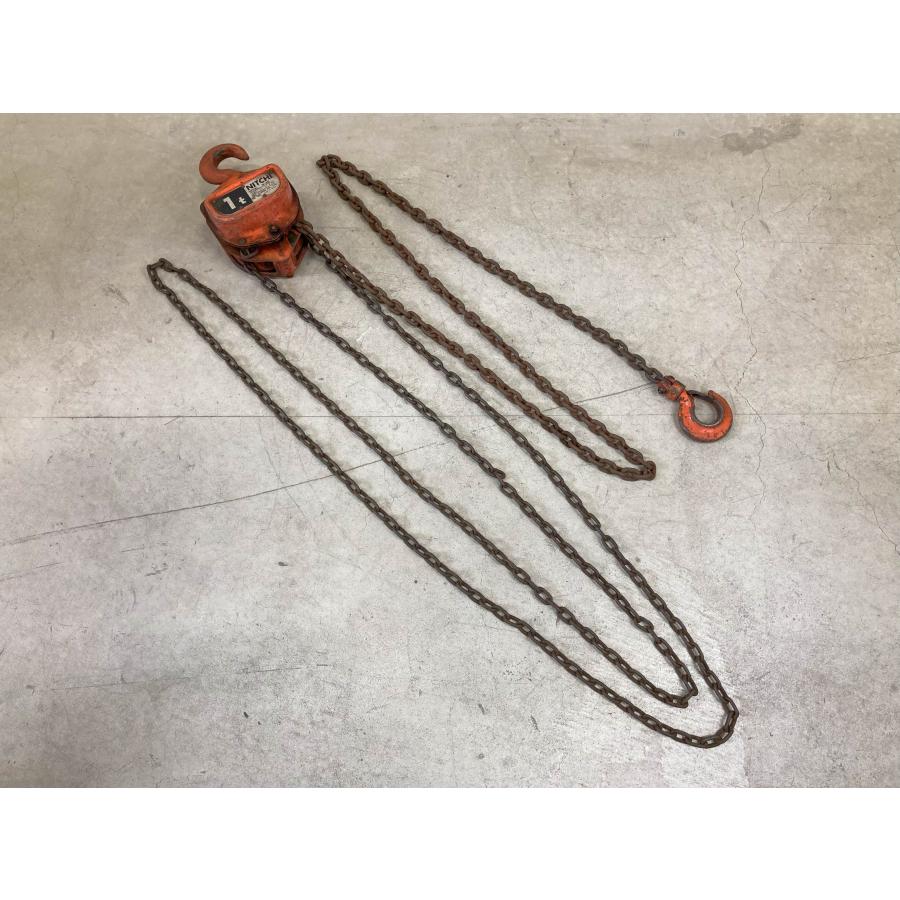 動作OK NITCHI ニッチ H-40 チェーンブロック 吊り金具 1.0t 1t 1トン 揚程2.5m (A4574) : インフィニ ヤフー店  - 通販 - Yahoo!ショッピング