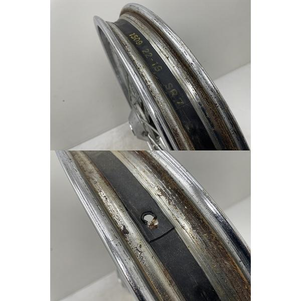 カワサキ 純正 KZ900 KZ1000 4穴 フロント スポークホイール 1.85×19