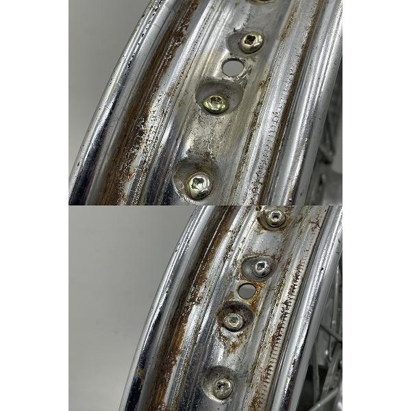 カワサキ 純正 KZ900 KZ1000 4穴 リア スポークホイール 2.15×18 306