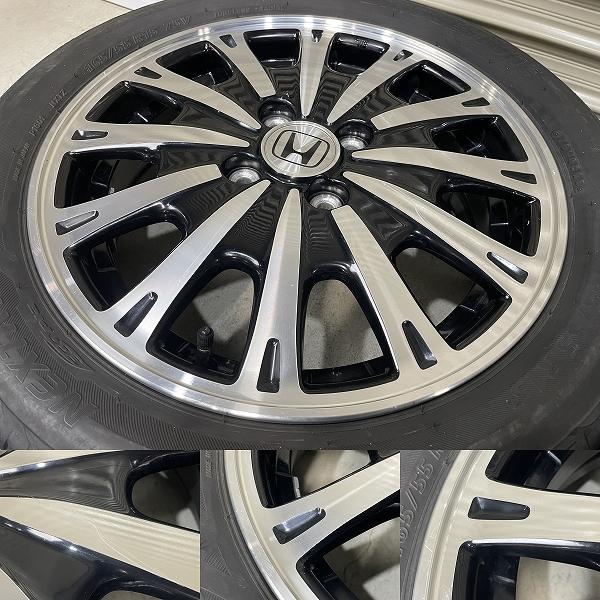 ホンダ N-BOX カスタム 純正 15インチ 4.5J +45 PCD100 4H BS NEXTRY