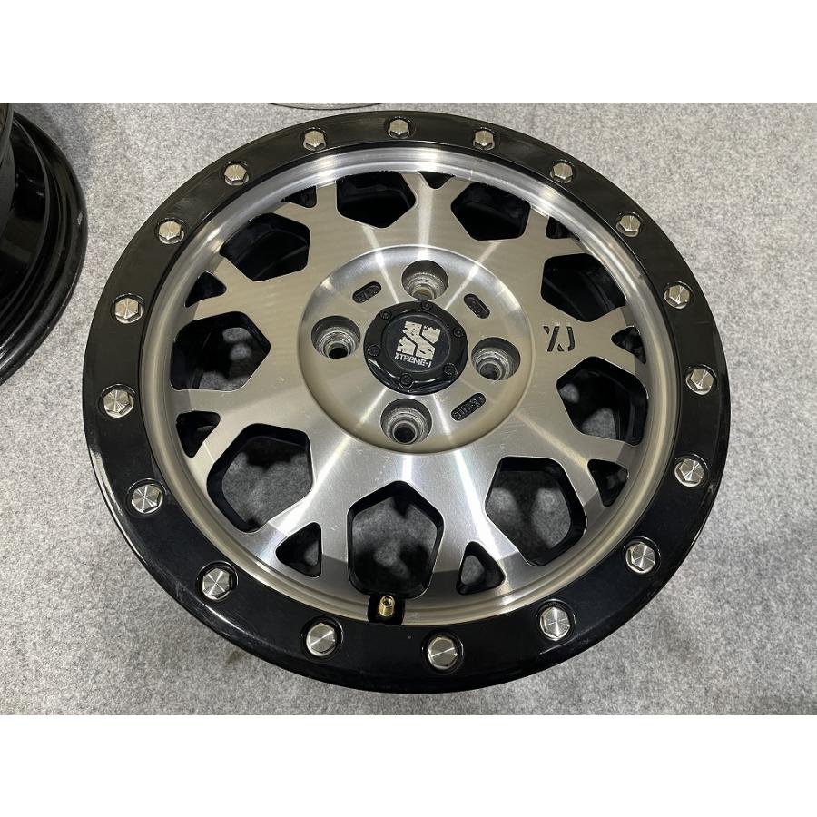MLJ XTREME-J エクストリームJ XJ04 14インチ 4.5J +43 PCD100 4H 4本