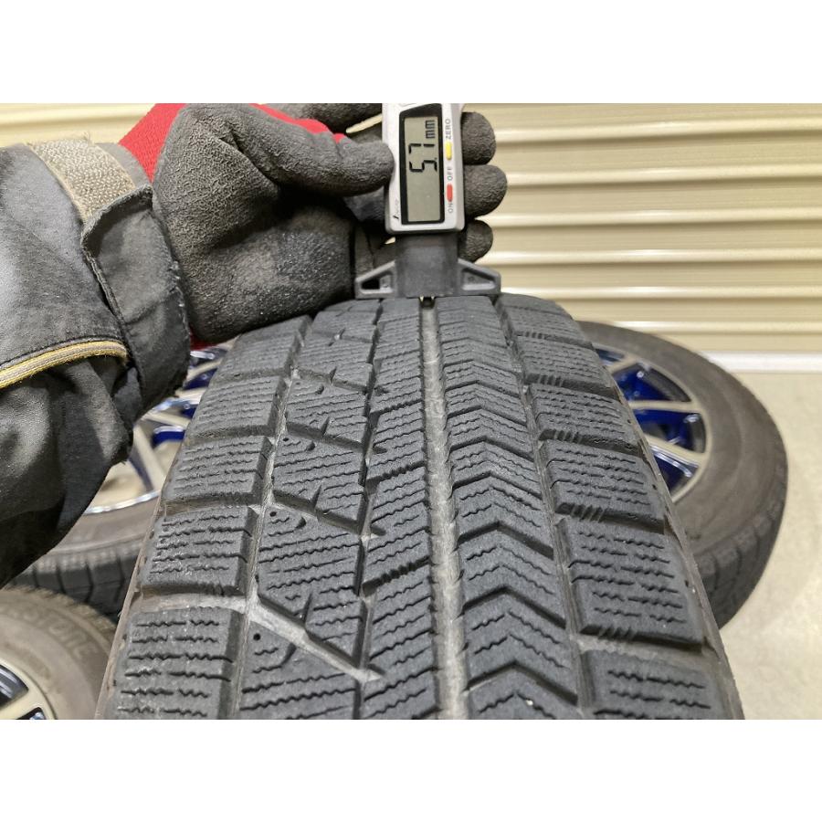 溝有り Style NA Type HC V25 14インチ 4.5J +45 PCD100 4H BS BLIZZAK