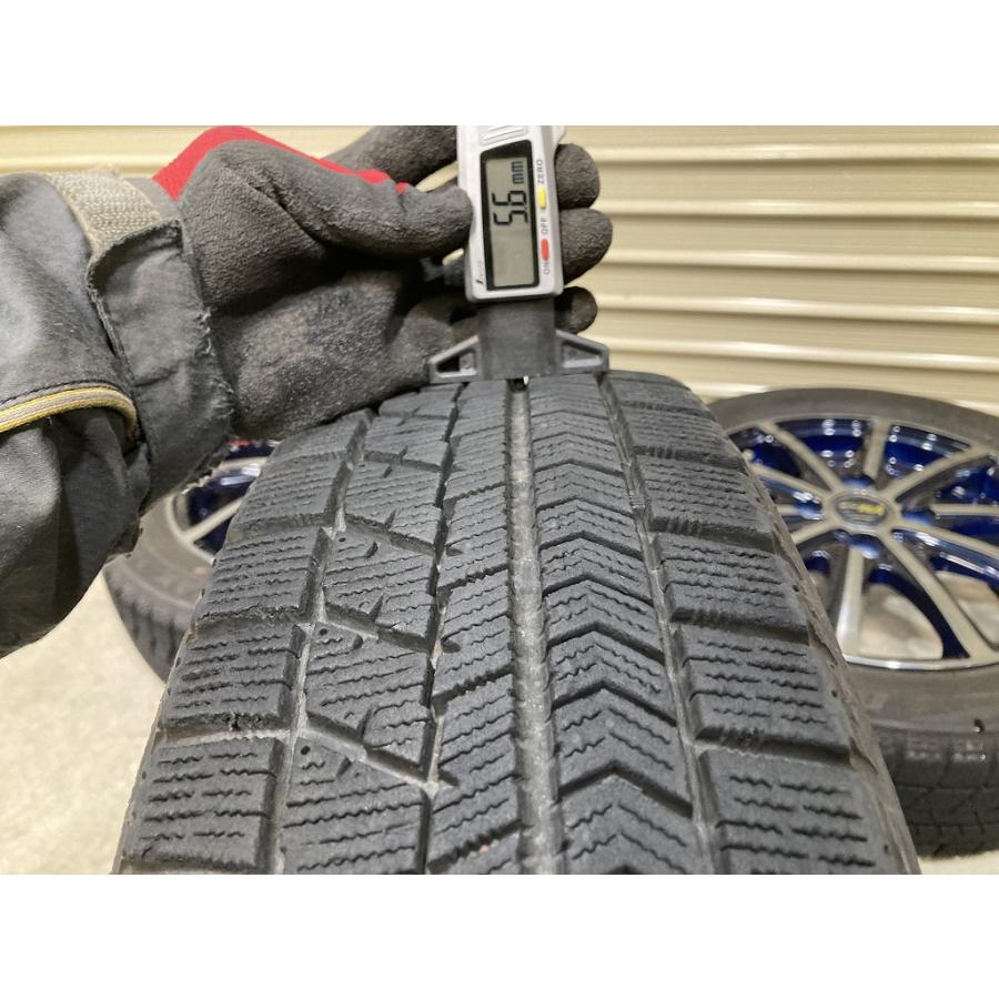 溝有り Style NA Type HC V25 14インチ 4.5J +45 PCD100 4H BS BLIZZAK