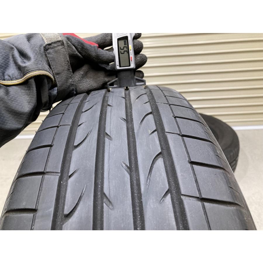 バリ溝 BRIDGESTONE DUELER H/P SPORT 225/60R18 4本セット