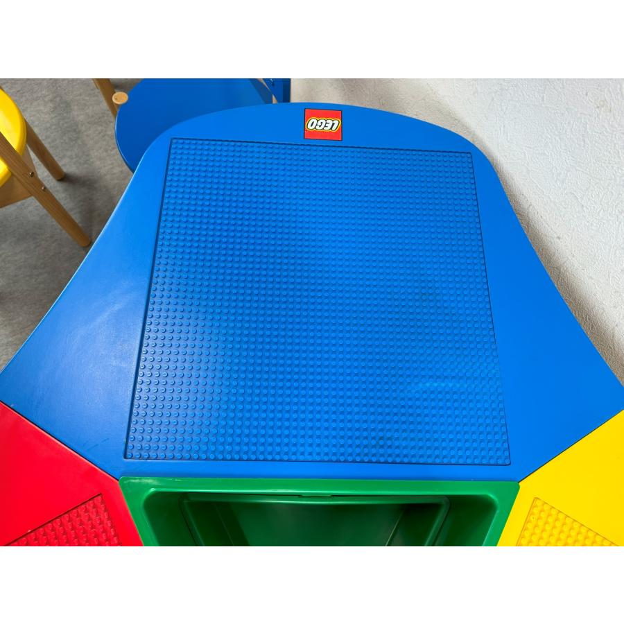 恭ちゃん:レゴテーブル　レゴチェア　３点セット LEGO ブロック レゴ テーブルチェアセット｜Yahoo!フリマ（旧