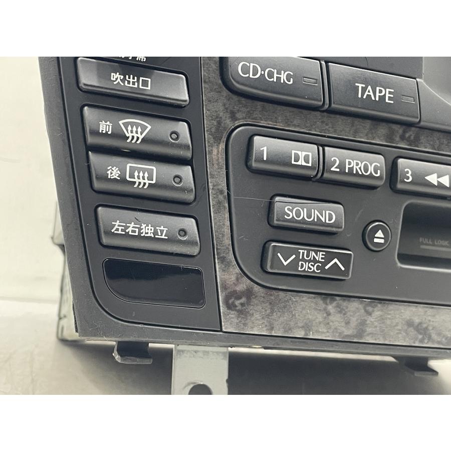 割れ無 動作OK H13年 MY34 グロリア 純正 オーディオ エアコンスイッチ