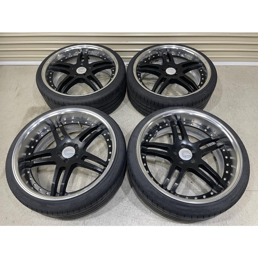WORK GNOSIS 19インチ 8J/8.5J +40/+20 PCD100 5H 215/35R19 4本 
