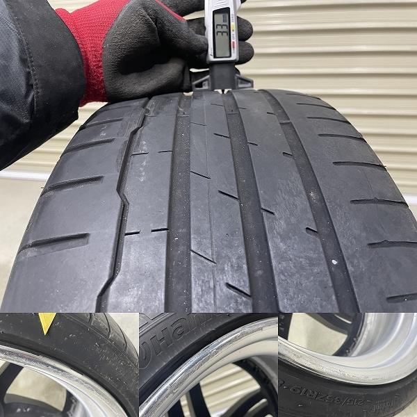 WORK GNOSIS 19インチ 8J/8.5J +40/+20 PCD100 5H 215/35R19 4本