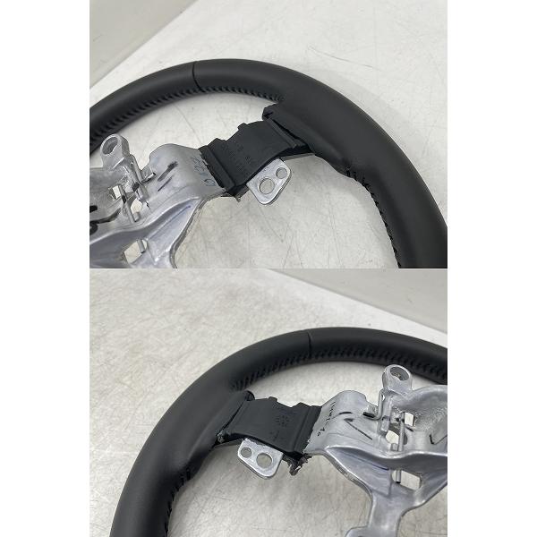 ジムニーシエラ　ハンドル　純正　新車外し 送料無料] 新車外し☆スズキ ジムニー シエラ 純正 レザー