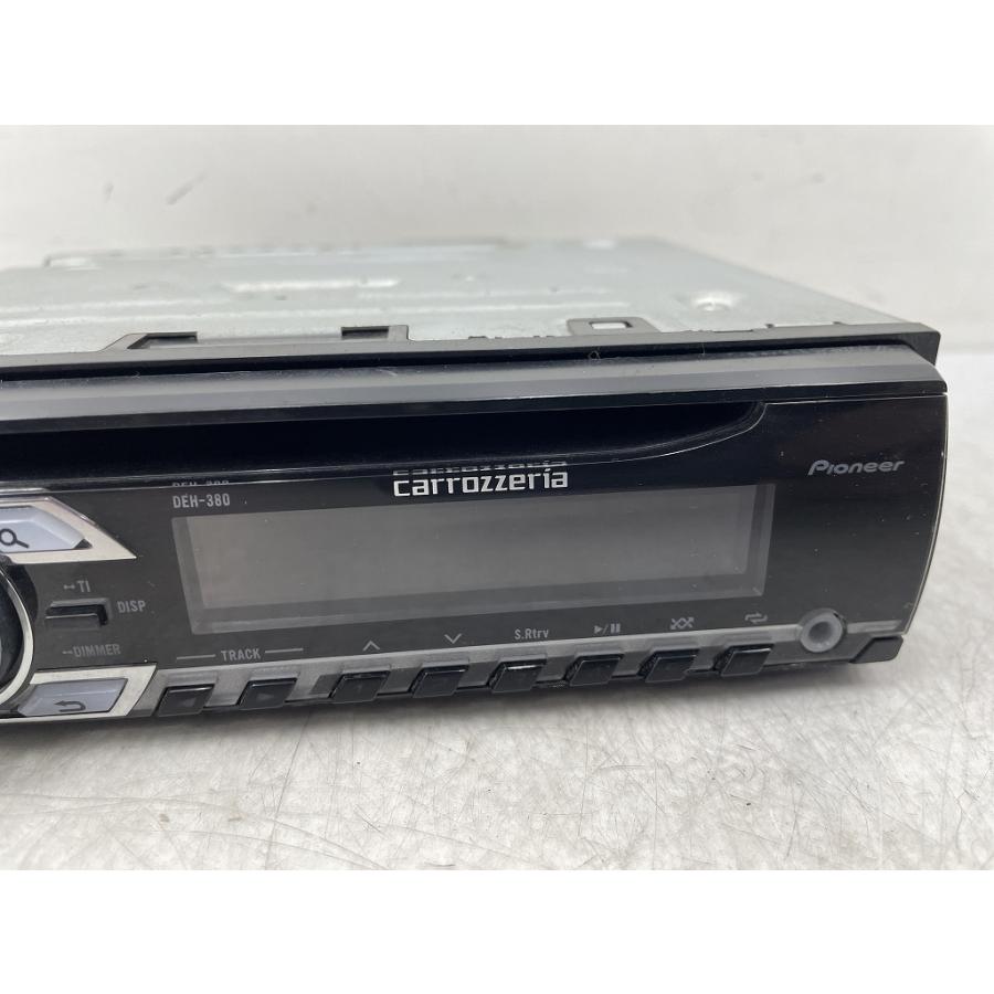 割れ無 動作OK carrozzeria カロッツェリア CDプレイヤー DEH-380 1DIN