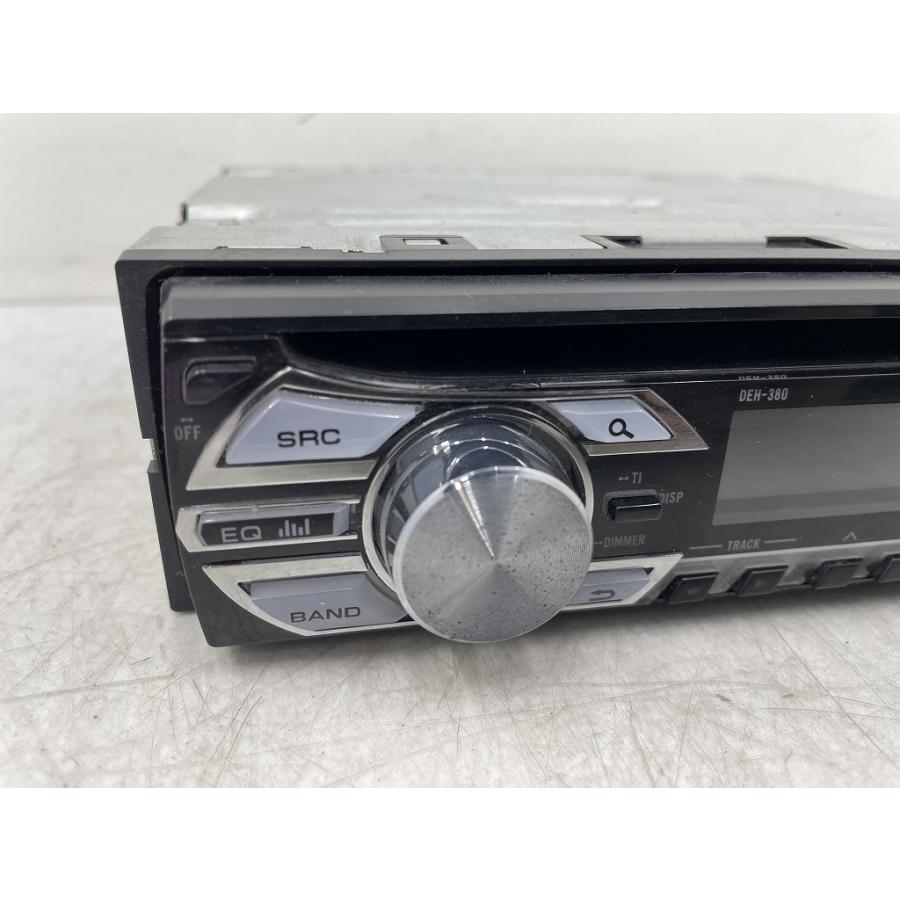割れ無 動作OK carrozzeria カロッツェリア CDプレイヤー DEH-380 1DIN