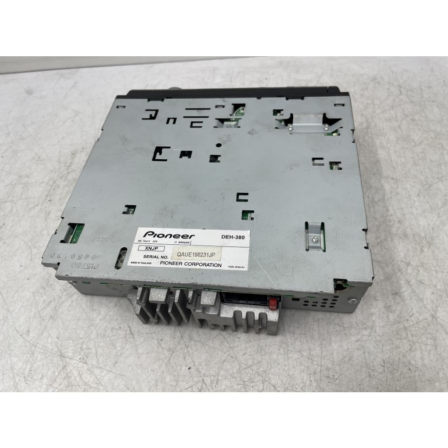 割れ無 動作OK carrozzeria カロッツェリア CDプレイヤー DEH-380 1DIN