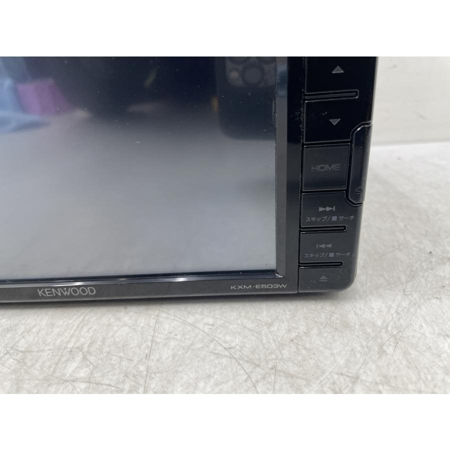 割れ無 動作OK KENWOOD ケンウッド メモリーナビ KXM-E503W 地図2017年
