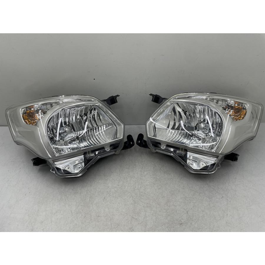 良品 割れ無 点灯OK MK32S スペーシア 純正 HID ヘッドライト 左右