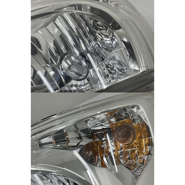 良品 割れ無 点灯OK MK32S スペーシア 純正 HID ヘッドライト 左右