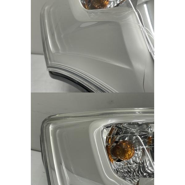 良品 割れ無 点灯OK MK32S スペーシア 純正 HID ヘッドライト 左右