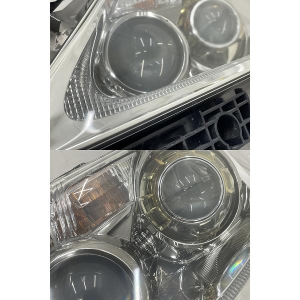 レンズ綺麗 点灯OK レクサス LS460 前期 USF40 純正 HID ヘッドライト 左右セット KOITO 50-79 USF41 USF45 USF46 (C5196)の画像