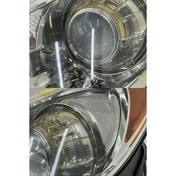 レンズ綺麗 点灯OK レクサス LS460 前期 USF40 純正 HID ヘッドライト 左右セット KOITO 50-79 USF41 USF45 USF46 (C5196)の画像