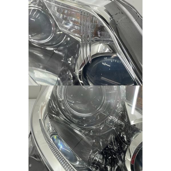 レンズ綺麗 点灯OK レクサス LS460 前期 USF40 純正 HID ヘッドライト 左右セット KOITO 50-79 USF41 USF45 USF46 (C5196)の画像