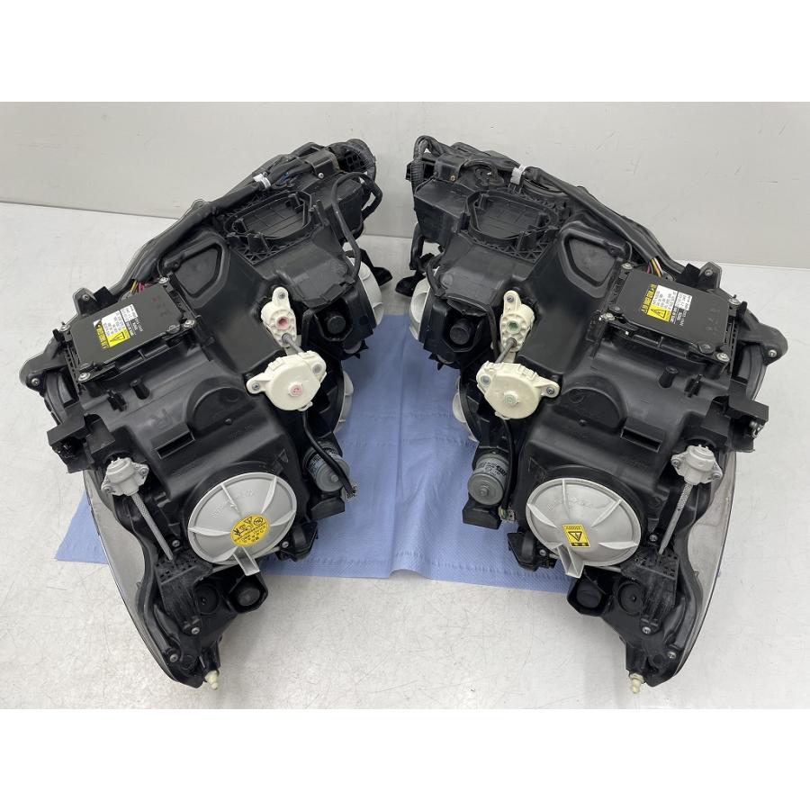 レンズ綺麗 点灯OK レクサス LS460 前期 USF40 純正 HID ヘッドライト 左右セット KOITO 50-79 USF41 USF45 USF46 (C5196)の画像