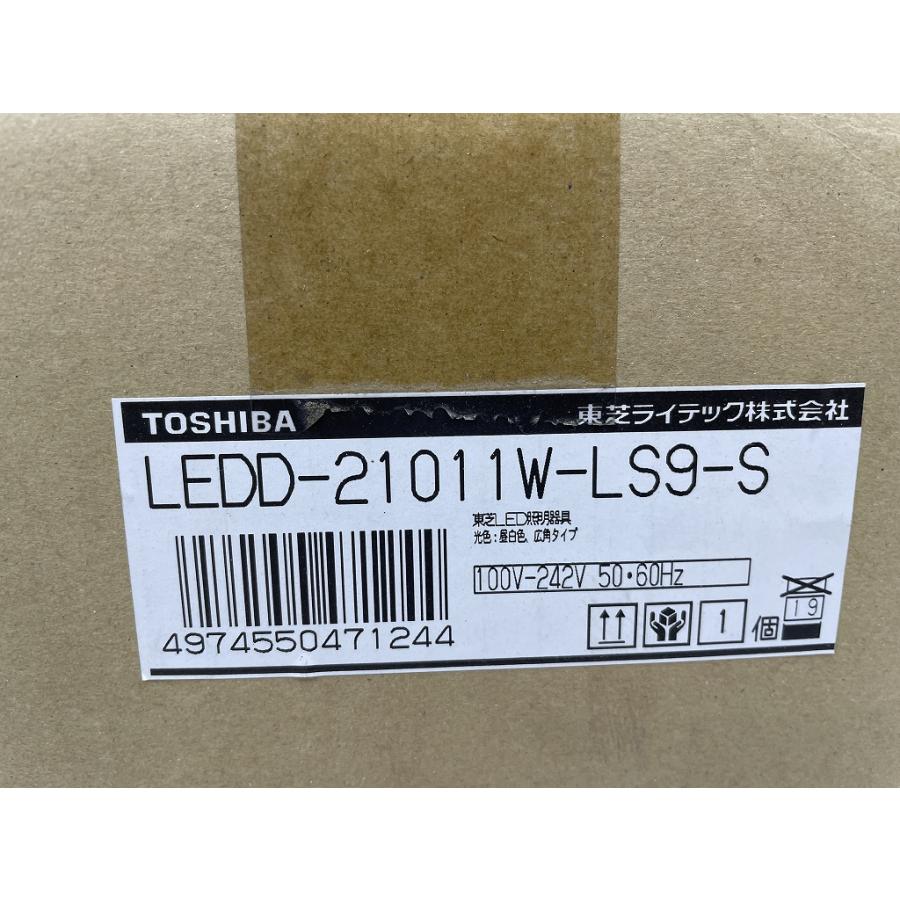 未使用 東芝ライテック LED一体型ダウンライト 5個セット 昼白色 広角タイプ 2000シリーズ LEDD-21011W-LS9-S (C5198)の画像