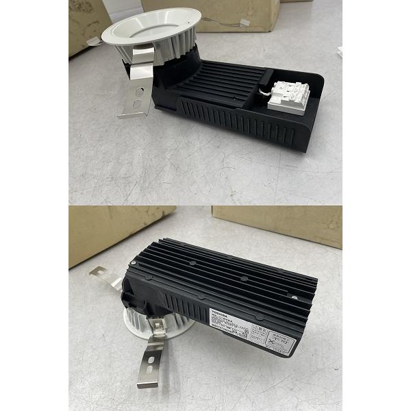 未使用 東芝ライテック LED一体型ダウンライト 5個セット 昼白色 広角タイプ 2000シリーズ LEDD-21011W-LS9-S (C5198)の画像